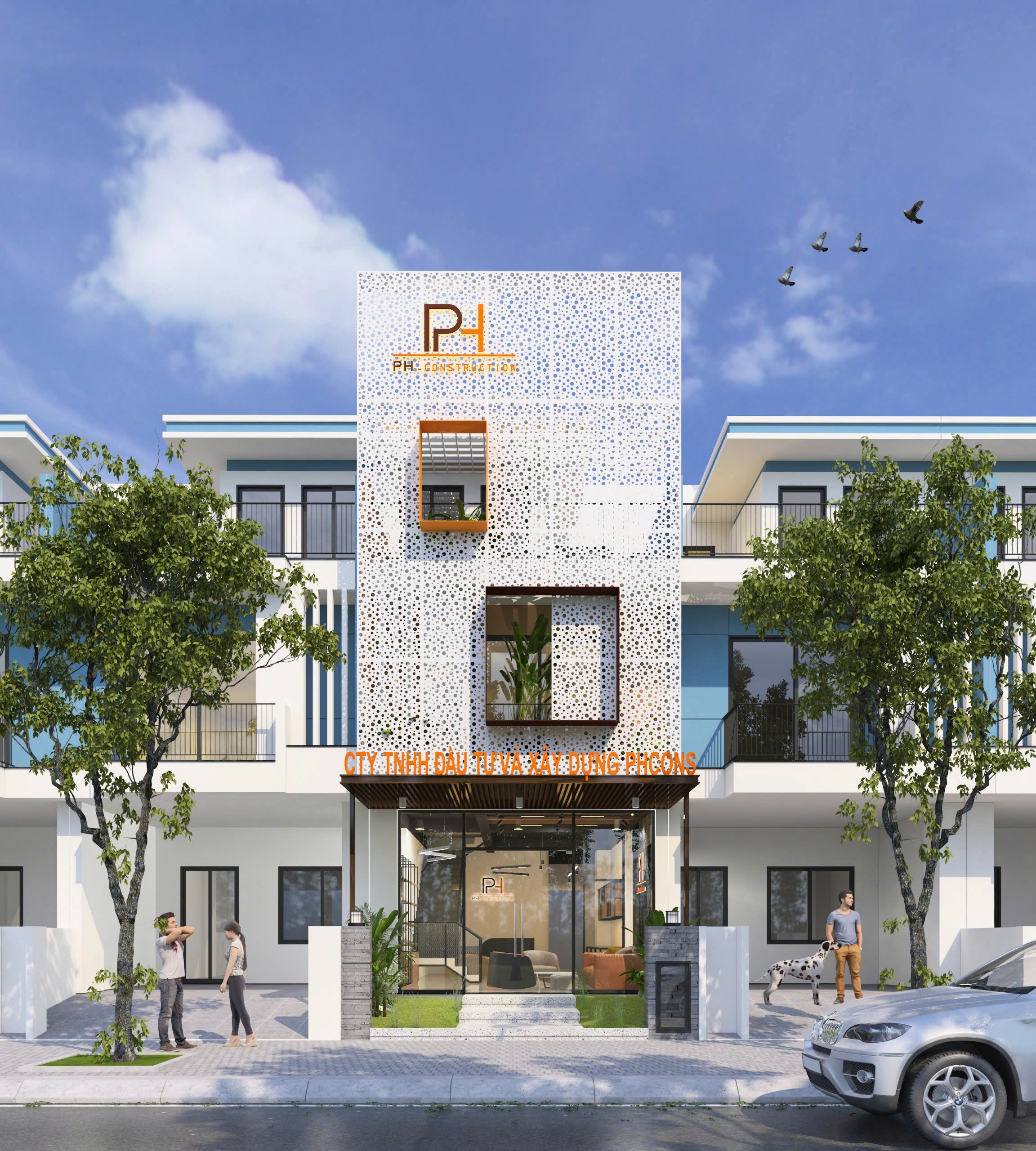 Dự án: VĂN PHÒNG CÔNG TY PHCONS